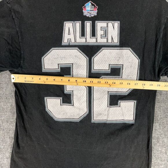 LA Raiders Shirt Mens Large Allen Hall of Fame Basic Football Short-sleeve - Picture 7 of 10